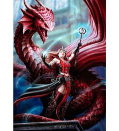 Puzzle Trefl Maga Escarlata 1000 Piezas