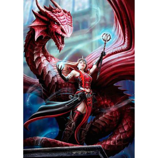 Puzzle Trefl Maga Escarlata 1000 Piezas