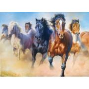 Puzzle Trefl Manada de Caballos al Galope de 2000 Piezas