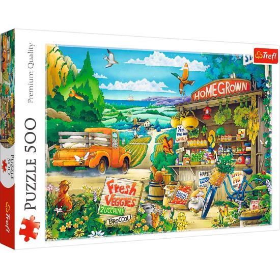 Puzzle Trefl Mañana Campestre de 500 Piezas