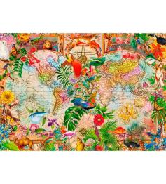 Puzzle Trefl Mapa del Mundo Antiguo 1000 Piezas