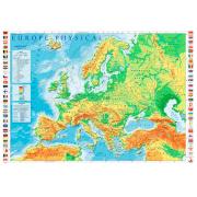 Puzzle Trefl Mapa Físico de Europa de 1000 Piezas
