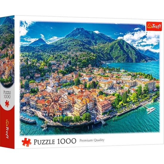Puzzle Trefl Menaggio En El Lago De Como, Italia de 1000 Piezas