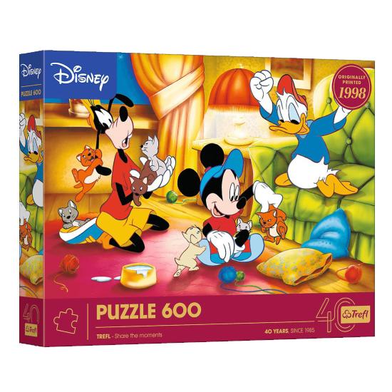 Puzzle Trefl Mickey Mouse y Amigos de 600 Piezas