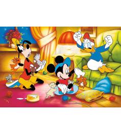 Puzzle Trefl Mickey Mouse y Amigos de 600 Piezas