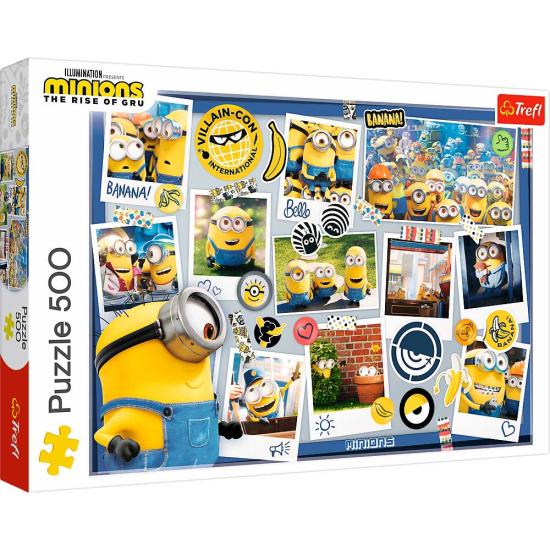 Puzzle Trefl Minions Colección de Fotos de 500 piezas Puzzle Trefl Minions Colección de Fotos de 500 piezas