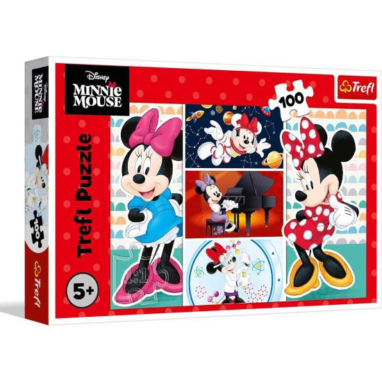 Puzzle Trefl Minnie Divertida XXL de 100 Piezas