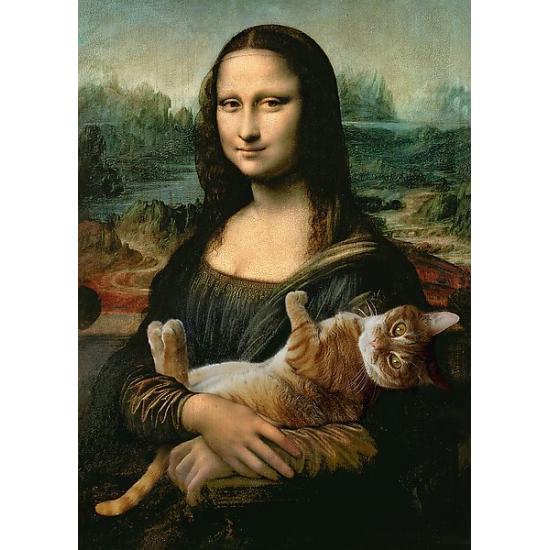 Puzzle Trefl El Gato de Mona Lisa de 500 Piezas Puzzle Trefl El Gato de Mona Lisa de 500 Piezas