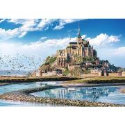 Puzzle Trefl Mont Saint-Michel, Francia de 1000 Piezas