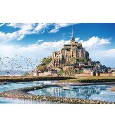 Puzzle Trefl Mont Saint-Michel, Francia de 1000 Piezas