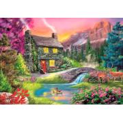 Puzzle Trefl Montañas Idílicas de 500 Piezas