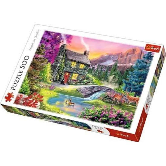 Puzzle Trefl Montañas Idílicas de 500 Piezas Puzzle Trefl Montañas Idílicas de 500 Piezas