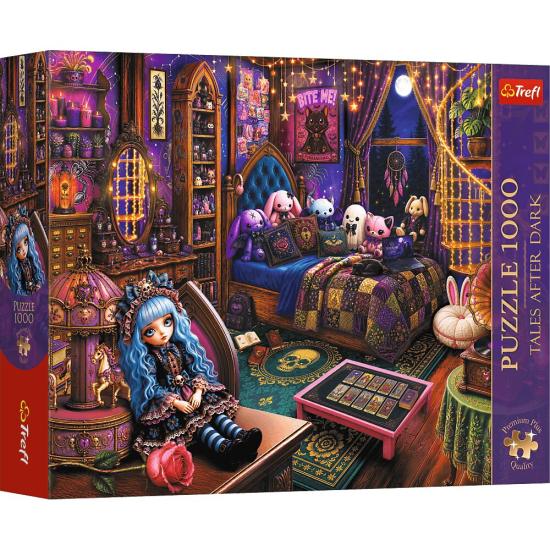 Puzzle Trefl Muñeca Gótica de 1000 Piezas