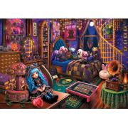 Puzzle Trefl Muñeca Gótica de 1000 Piezas