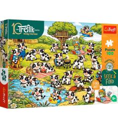Puzzle Trefl Mundo De Las Vacas XXL de 100 Piezas