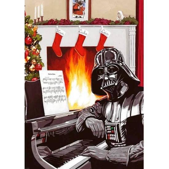 Puzzle Trefl Navidad con Darth Vader de 1000 Piezas