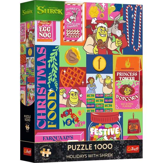 Puzzle Trefl Navidad Con Shrek de 1000 Piezas