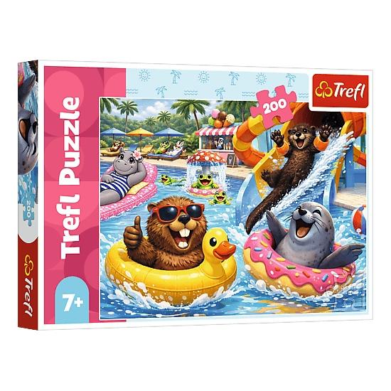 Puzzle Trefl Negocios De Castores XXL de 200 Piezas