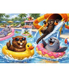 Puzzle Trefl Negocios De Castores XXL de 200 Piezas