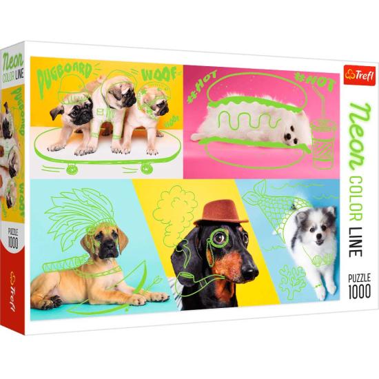 Puzzle Trefl Neón Más Que Perros de 1000 Piezas Puzzle Trefl Neón Más Que Perros de 1000 Piezas