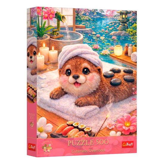 Puzzle Trefl Nutria Adorable de 500 Piezas