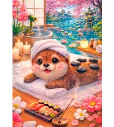 Puzzle Trefl Nutria Adorable de 500 Piezas