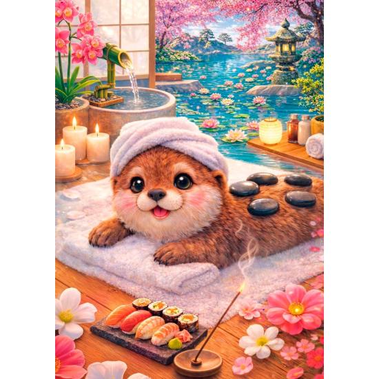Puzzle Trefl Nutria Adorable de 500 Piezas