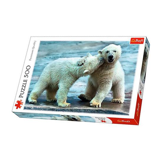 Puzzle Trefl Osos Polares de 500 Piezas