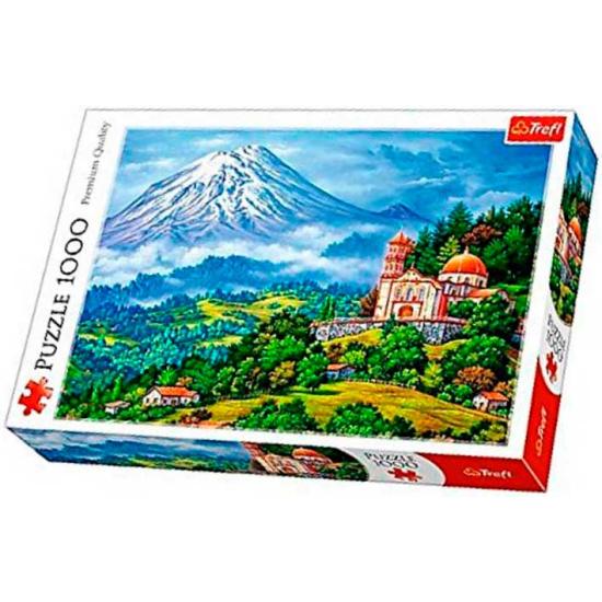 Puzzle Trefl Paisaje con Volcán de 1000 Piezas