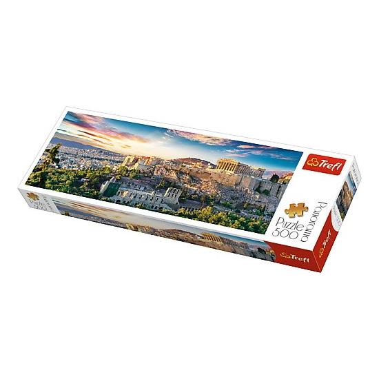 Puzzle Trefl Panorama Acrópolis, Atenas de 500 Pzs