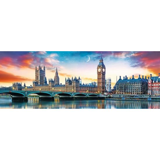 Puzzle Trefl Panorama Big Ben y Palacio de Westminster de 500 P Puzzle Trefl Panorama Big Ben y Palacio de Westminster de 500 P