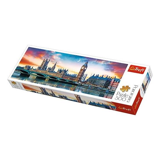Puzzle Trefl Panorama Big Ben y Palacio de Westminster de 500 P Puzzle Trefl Panorama Big Ben y Palacio de Westminster de 500 P