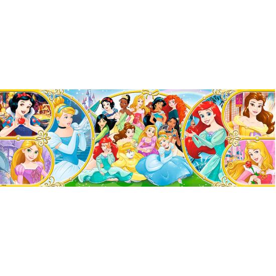 Puzzle Trefl Panorama Mundo de las Princesas Disney de 500 Pzs