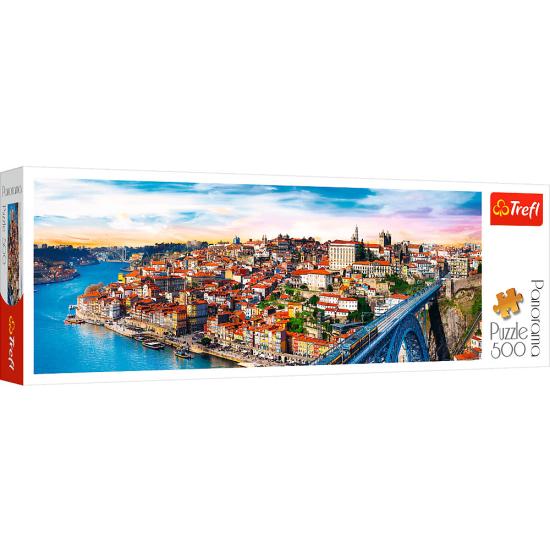 Puzzle Trefl Panorama Oporto, Portugal de 500 Pzs
