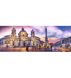 Puzzle Trefl Panorama Piazza Navona, Roma de 500 Pzs