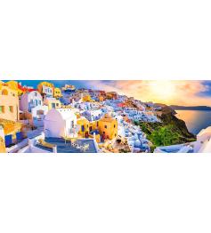 Puzzle Trefl Panorama Santorini de 1000 Piezas