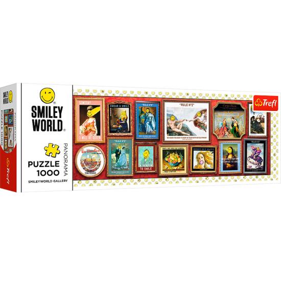 Puzzle Trefl Panorama SmileyWorld Galería 1000 P Puzzle Trefl Panorama SmileyWorld Galería 1000 P