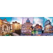 Puzzle Trefl Panorama Viajando a Italia de 500 Pzs
