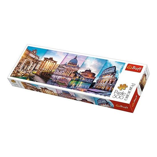 Puzzle Trefl Panorama Viajando a Italia de 500 Pzs
