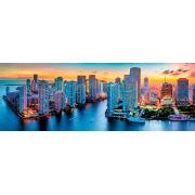Puzzle Trefl Panorámica de Miami de 1000 Piezas