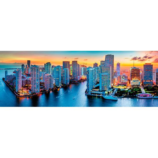 Puzzle Trefl Panorámica de Miami de 1000 Piezas