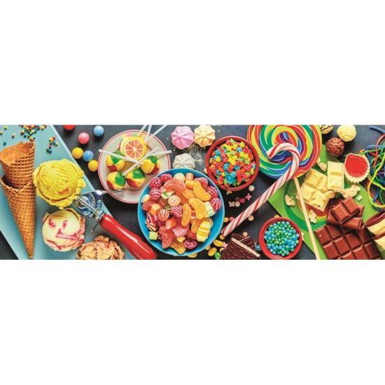 Puzzle Trefl Panorámica Dulces Delicias de 1000 Piezas Puzzle Trefl Panorámica Dulces Delicias de 1000 Piezas