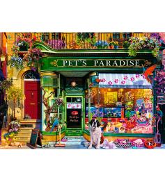 Puzzle Trefl Paraíso de Mascotas de 1000 Piezas