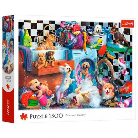 Puzzle Trefl Patas Desatadas de 1500 Piezas