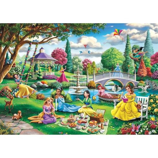 Puzzle Trefl Picnic de Princesas de Disney de 1000 Piezas