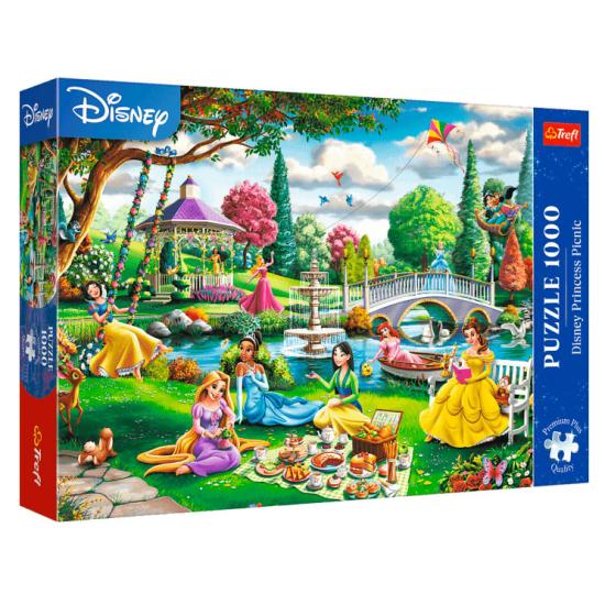 Puzzle Trefl Picnic de Princesas de Disney de 1000 Piezas