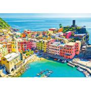 Puzzle Trefl Pintoresca Ciudad De Vernazza, Italia de 1000 Pieza