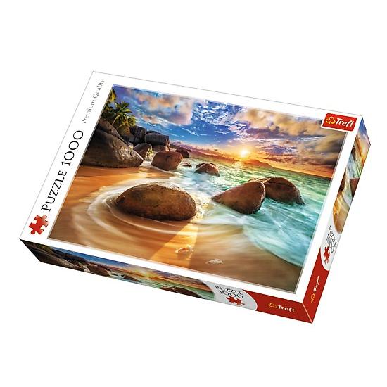 Puzzle Trefl Praia de Samudra Beach, India de 1000 Piezas