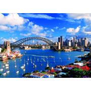 Puzzle Trefl Port Jackson, Sydney de 1000 Piezas