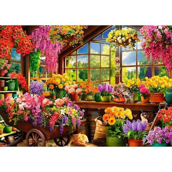 Puzzle Trefl Preparativos para la Primavera 1000 Piezas